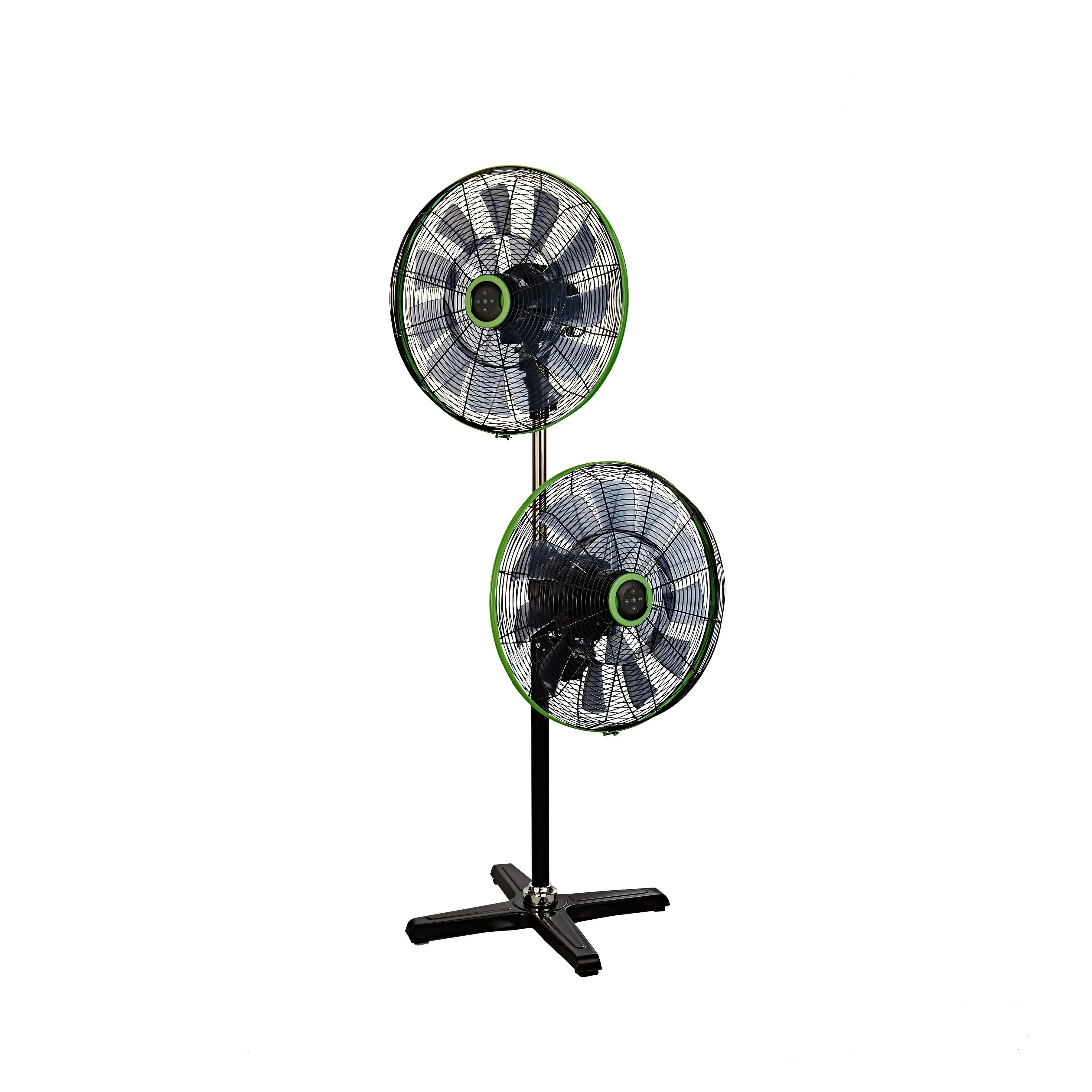 Premium Quality Double-Head DC Motor Design 18 Inches 18 Patent Blades Stand Fan Electric Fan