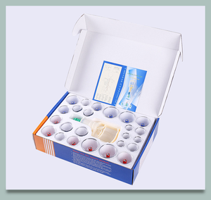 Вакуумные банки Baoyi 24 чашки/набор терапевтических банок хиджама Kangzhu 6 чашек для массажа тела - Product Image 5