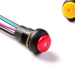 Toowei Point Illuminated Welding 3A 12MM Round Push <strong>Button</strong> Switch Wired With Glue Waterproof IP67 <strong>Remote</strong> Control <strong>Button</strong> - Product Image 4