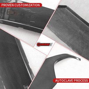 Prix d'usine, pièces automobiles de style OEM, décoration de pare-chocs arrière en fibre de carbone sèche pour Ferrari 458 - Product Image 2
