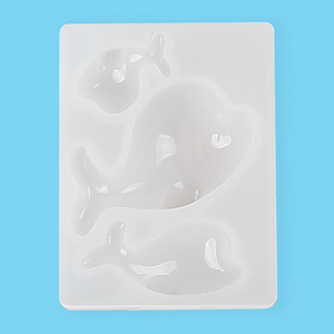 Moule en silicone Dauphin pour résine époxy et pâtisserie, outil artisanal thème océan 50-1542-D - Product Image 3