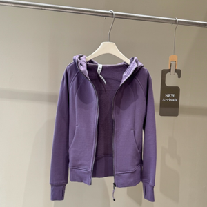 <span class=keywords><strong>Lulu</strong></span> SCUB * Sweat à capuche de sport et de yoga de même style, coupe ajustée, veste <span class=keywords><strong>cardigan</strong></span> à capuche, haut pour femme, tenue d'automne - Product Image 2