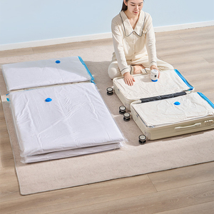 Vacuum Space Saver Storage Bags Reusable Air Seal for Clothing Comforter Pillow Closet Storage with Free Hand Suction Pump - Product Image 2