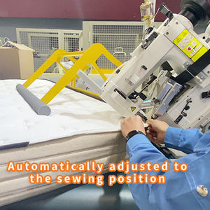 Machine de survêtement manuel automatique à renversement de bordure Table de matelassage pour bord de bande pour matelas de couture de bord - Product Image 4