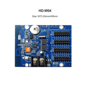 Hot bán kiểm soát thẻ HD-W2 HD-W3A HD-W04 4 * hub12 cửa biển hiệu LED hiển thị màu duy nhất và hai màu ceceiving thẻ. - Product Image 5