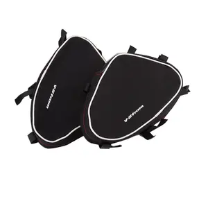 The brand new black motorcycle frame anti-collision bag is suitable for BMW R1200GS/Adv SW Motech frames