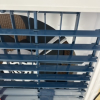 Refroidisseur d'air évaporatif industriel silencieux pour la ventilation de refroidissement d'usine