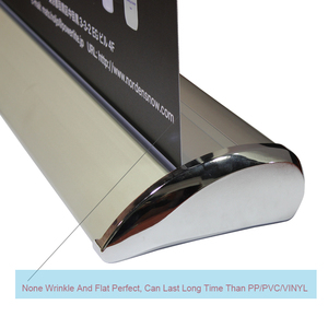 Xách tay tùy chỉnh in quảng cáo khuyến mãi bán buôn gian hàng triển lãm nhôm có thể thu vào hiển thị đứng cuộn lên biểu ngữ - Product Image 5