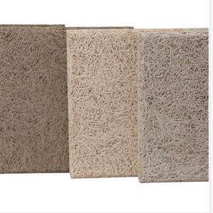 Panneau acoustique en <span class=keywords><strong>laine</strong></span> <span class=keywords><strong>de</strong></span> <span class=keywords><strong>bois</strong></span> au design moderne pour la décoration <span class=keywords><strong>de</strong></span> plafonds muraux intérieurs insonorisés - Product Image 1