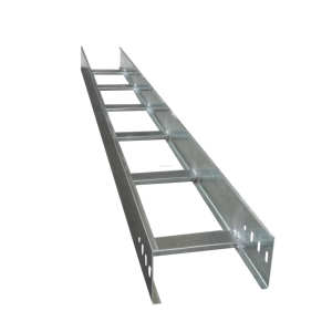 Échelle à câbles perforée en alliage d'aluminium, échelle en acier au carbone pré-galvanisé, type échelle, gouttière pour câbles - Product Image 1