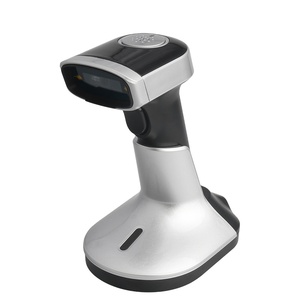 Escáner inalámbrico de batería de mano 2200mAh 2,4G/<span class=keywords><strong>USB</strong></span> Lector de código de barras 1D 2D con capacidad Bluetooth - Product Image 1
