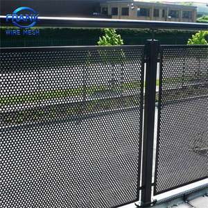 Tôle perforée décorative à trous ronds de 2 mm d'épaisseur en acier inoxydable 304 316, service de soudage, clôture et grille à vendre - Product Image 6