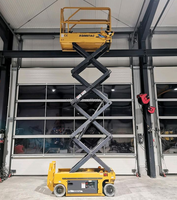 Plateforme de travail en hauteur de marque supérieure XG0807AC à rayon de braquage interne nul pour projets d'installation en entrepôt