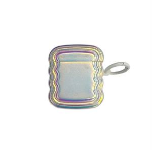 Étui pour écouteurs de vague douce de luxe Laser aurora pour <span class=keywords><strong>Airpods</strong></span> <span class=keywords><strong>Pro</strong></span> Protection de couverture pour Airpod 1 <span class=keywords><strong>2</strong></span> 3 Pro2 Coque étuis boîte de charge - Product Image 6