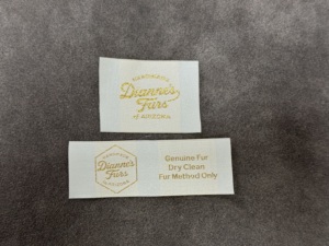 Custom Logo Embroidered Fabric Woven Iron <strong>Label</strong> for Garments Bags <strong>Shoes</strong> End Fold-Iron Embroidery Cloth Woven <strong>Label</strong> - Product Image 2