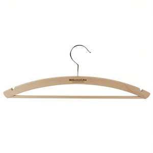 BRSTENMANN Lot de 3 cintres en bois, pack de 7, pour rangement de garde-robe - Product Image 2