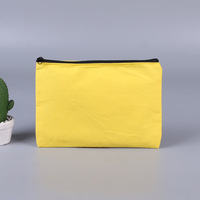 Pochette à fermeture éclair en toile multicolore style Normcore/Minimaliste pour crayons et cosmétiques ; Organisateur de papeterie et de cosmétiques, sac fourre-tout Wenzhou