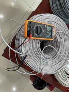 <span class=keywords><strong>สาย</strong></span> Cat6 SFTP ในร่ม23AWG ทองแดงแท้100% <span class=keywords><strong>สาย</strong></span>เคเบิลอีเธอร์เน็ตหุ้มฉนวนสองชั้น - Product Image 4