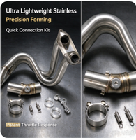 Système d'échappement complet de course modifié de qualité européenne pour moto V8, compatible JOG V8, DIO, BWS, ZX, DIO90, RR, DIO 26AA, ZX 26AA