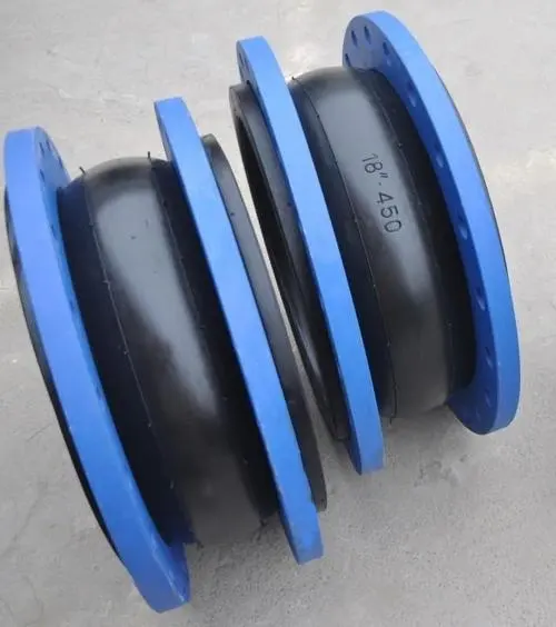 EPDM Rubber Flexible Expansion Joints High Quality flange type 2'' 4'' Single Sphere Rubber Expansion Joint