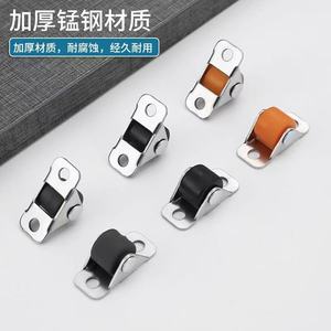 Furniture Caster 0.5 Inch Silent Polyurethane Wheel Plate Mount Zinc Alloy Minimalist Design For Drawers And <b>Bed</b> Boxes - Product Image 2