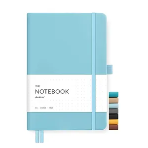 GuangAo leather PU bookbinding cloth canvas denim genuine leather logo custom printing notebook making machine