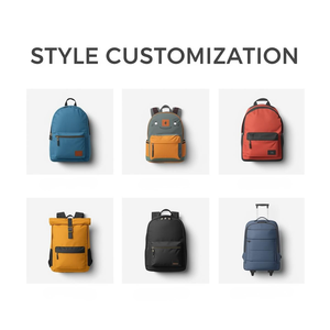 <span class=keywords><strong>Zaino</strong></span> Unisex di Grande Capacità per Studenti di Scuola Media e Superiore, Borsa a Doppia Spalla in Poliestere Casual e alla Moda con Cerniera - Product Image 4