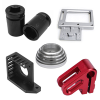 Pièces en aluminium anodisé de haute qualité sur mesure, usinage CNC de précision, usinage CNC de l'aluminium