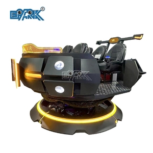 เกมเสมือนจริง <span class=keywords><strong>VR</strong></span> 360 องศา หมุนได้ 5 ที่นั่ง รถไฟเหาะ 9 มิติ เก้าอี้ <span class=keywords><strong>VR</strong></span> เกมยิงปืน - Product Image 3