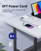 Mini chargeur facile à transporter avec sortie pour montres de téléphones portables Adaptateurs d'alimentation magnétiques PD20W avec logo OEM
