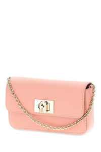 Sac de créateur d'excellente qualité Furla style enveloppe fermeture à moraillon en métal Mini sac à bandoulière rose poudré - Product Image 2