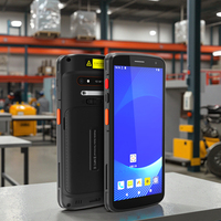 Lecteur de codes-barres PDA Android 15 de 6 pouces, étanche IP67 et antichoc, avec 4G, NFC et GPS pour la collecte de données