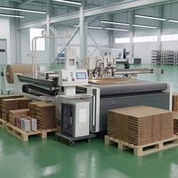 Traceur de découpe numérique CNC économique de haute précision pour boîtes en carton avec lame de découpe CNC et garantie de 3 ans, avec fonction de découpe en V