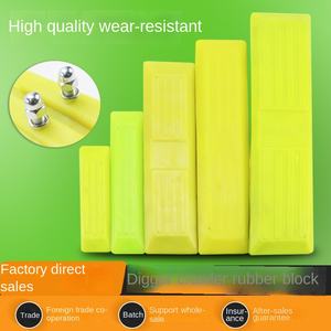 เครื่องจักรก่อสร้างแผ่นยางโพลีแผ่นยางรางรถขนาด55 60 75สำหรับ Xugong <span class=keywords><strong>Hitachi</strong></span> - Product Image 5