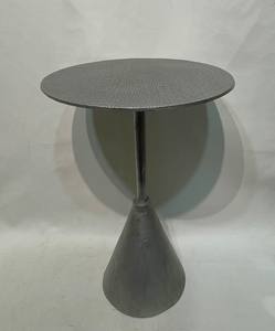 Mesa auxiliar moderna de grafito de alta calidad con diseño ondulado, muebles de la mejor calidad a precio de mayoreo. - Product Image 3