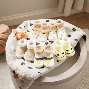 تصميم مخصص الجوارب طفل رضيع عارضة تنفس الشتاء لطيف دمية الكرتون Calcetines Chaussettes لحديثي الولادة - Product Image 2