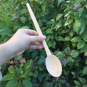 Wooden Spoon And Spatula Kit 7 Piece Set For Cooking Serving Utensils Hand Wash Only - Product Image 4