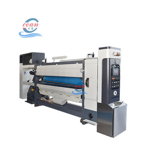 Ligne de production automatique haute vitesse pour cartons ondulés avec imprimante flexographique 4 couleurs, rainureuse, découpeuse et encollatrice - Product Image 5