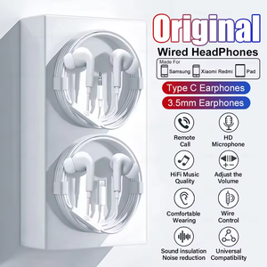 Auriculares Intrauditivos con Cable Tipo C, con Micrófono, Sonido Estéreo de Alta Fidelidad para iPhone 16 15 Huawei Xiaomi - Product Image 2