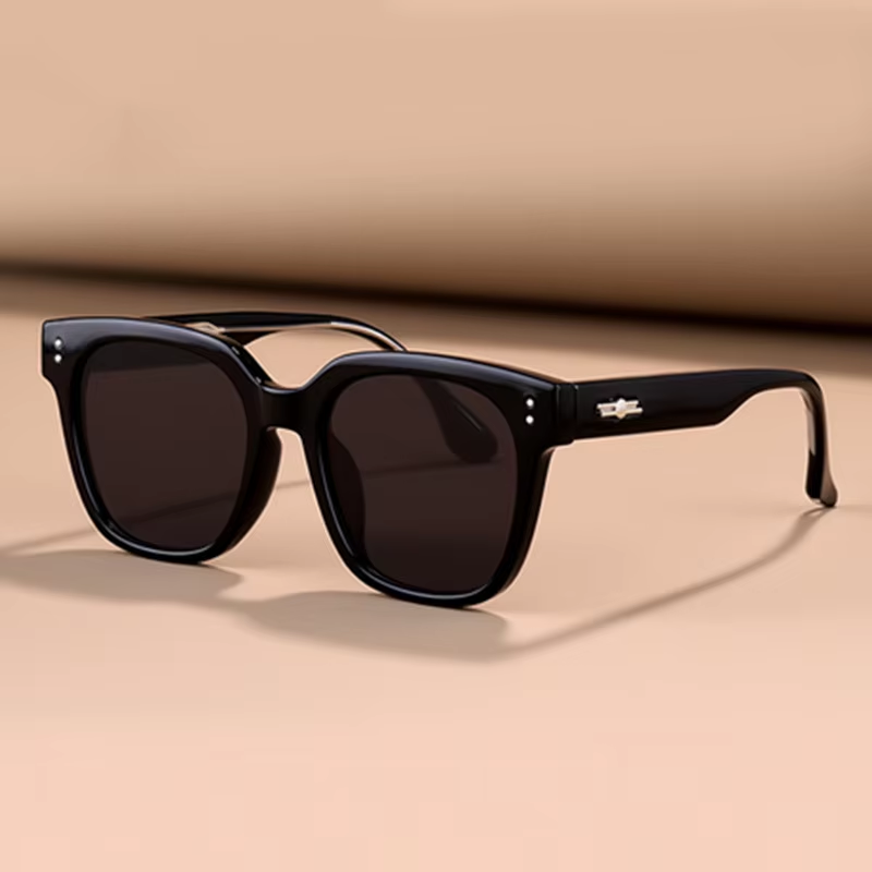 Lunettes de soleil polarisées Rivets en acétate pour hommes et femmes