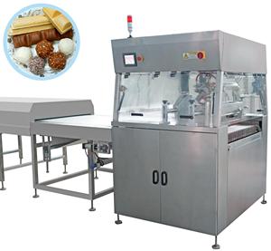 Ligne de production professionnelle de gaufrettes, <span class=keywords><strong>machine</strong></span> à enrober au <span class=keywords><strong>chocolat</strong></span> - Product Image 1
