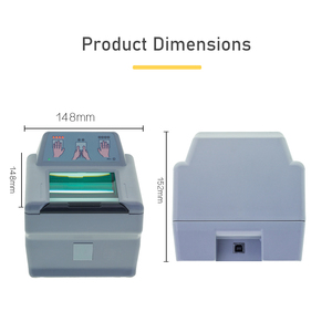 Hfsecurity bio7plus GB multifinger Máy quét dactyscan84c phát hiện dấu vân tay trực tiếp 442 Mười Máy quét dấu vân tay - Product Image 6