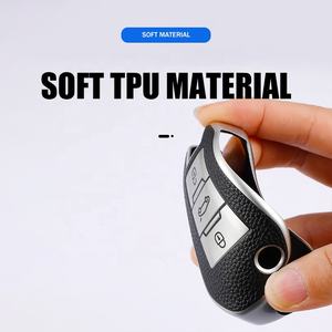 Étui de clé de voiture en TPU de Style cuir <span class=keywords><strong>pour</strong></span> Peugeot 208 2008 308 3008 408 508 107 301 Citroen C4 CACTUS C5 <span class=keywords><strong>DS4</strong></span> DS5 support Fob - Product Image 6