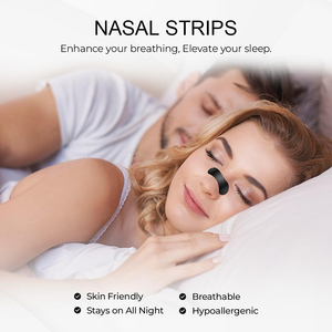 Bandes nasales anti-ronflement YOJO OEM, hypoallergéniques, sans médicament, non tissées, respirantes, extra résistantes, stérilisées à l'oxyde d'éthylène, durée de conservation de 3 ans - Product Image 1