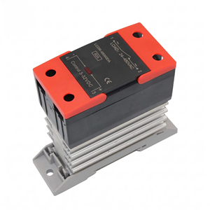 Relé de Estado Sólido Monofásico de 60A, DC a AC, AC a AC, DC a DC, con Disipador de Calor de Aluminio, Riel DIN, Relé de Alta Potencia - Product Image 3