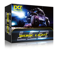 Barre lumineuse de travail LED DXZ 3 pouces 29 LED DC 9V-80V certifiée CE 69W H-MINI-F-29 Garantie 2 ans Éclairage extérieur auto 4x4