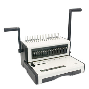 Máquina de encuadernación con peine de plástico, máquina de encuadernación de libros A4, encuadernadora y perforadora, máquina perforadora y encuadernadora - Product Image 1