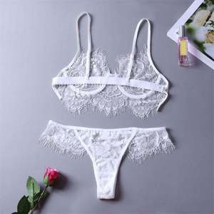 Conjunto de Lencería de Dos Piezas para Mujer, Tanga y Sujetador Sexy para <span class=keywords><strong>Novia</strong></span>, Modelo 21-0030-1 - Product Image 6