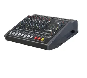 Power Mixer 2* 350W at 4 ohm 6 Channels Input 1 AUX Input/Output DSP Effects MP3 USB Mixer