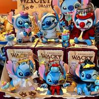 Figur Blind Box Stitch's Funny Diary 2.0: Figur Aksi Trendy Lilo & Stitch & Stand Dekoratif